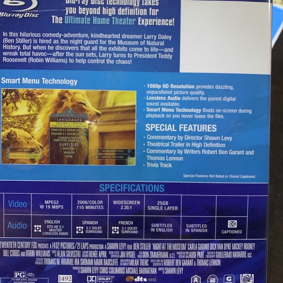 Night at the Museum Blu-ray Movie - Picture 4 of 6